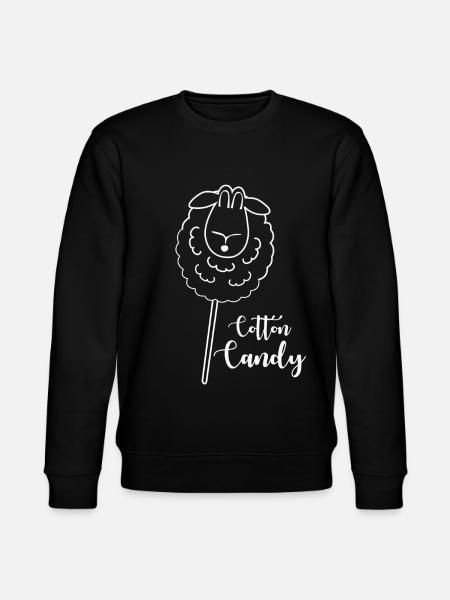Sheep Funny Shepherd - Stanley/Stella CHANGER Unisex Organic Sweatshirt - black