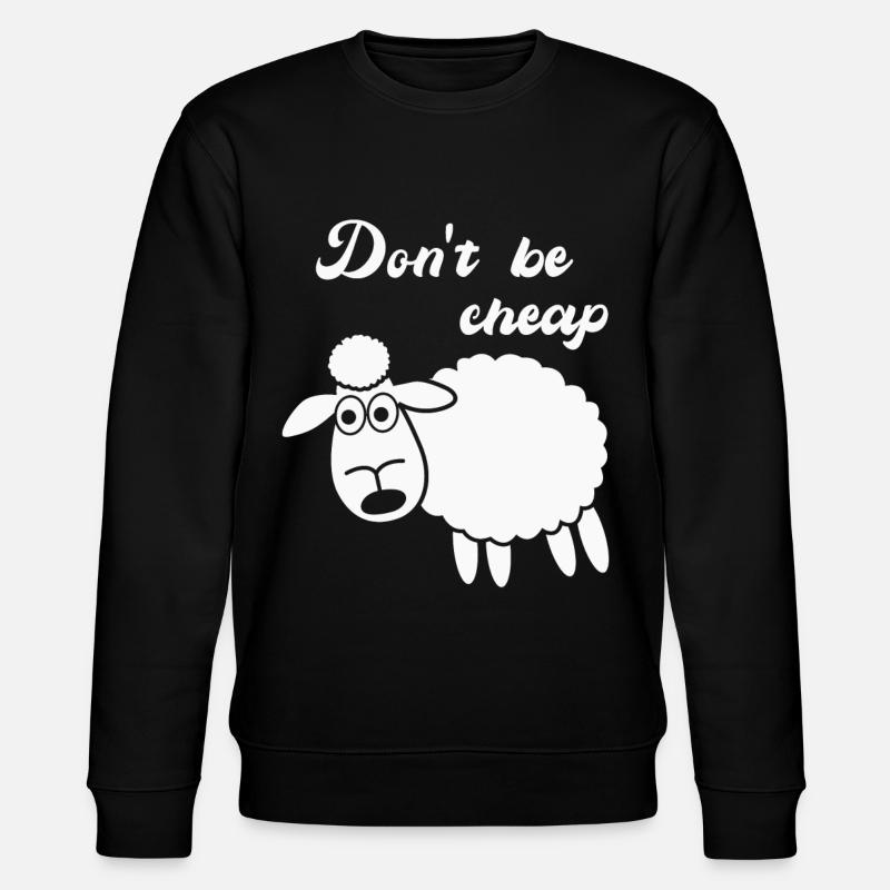 Sheep Shepherd Cheap - Stanley/Stella Unisex Bio-Sweatshirt CHANGER  - Schwarz