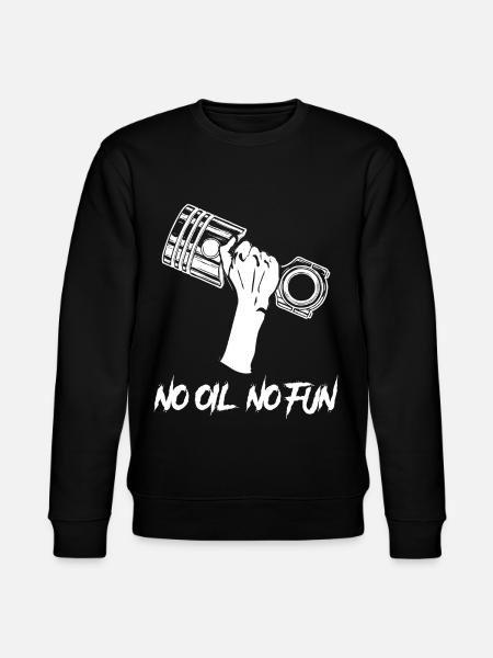 Oil Mechanic Workshop Car - Stanley/Stella CHANGER Unisex Organic Sweatshirt - black
