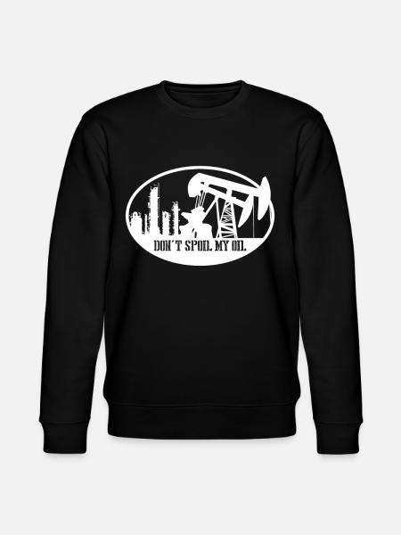 Oil Joke Mekaniker Bil Workshop - Stanley/Stella økologisk unisex-sweatshirt CHANGER  - sort