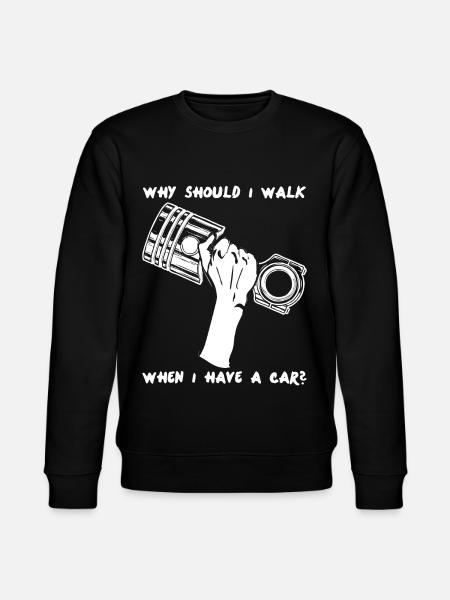 Mechanic Combustion Engine Mechanics Car - Stanley/Stella CHANGER Unisex Organic Sweatshirt - black
