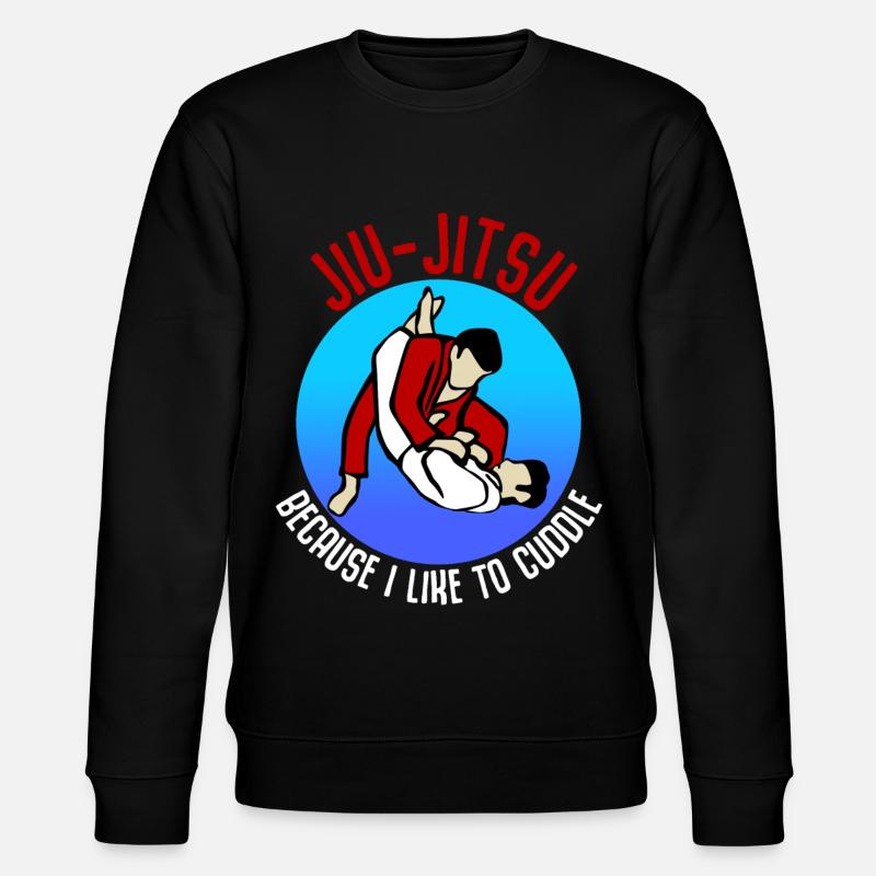 Jiu-Jitsu BJJ Ju-Jitsu brésilien - Sweat bio CHANGER Stanley/Stella Unisexe - noir