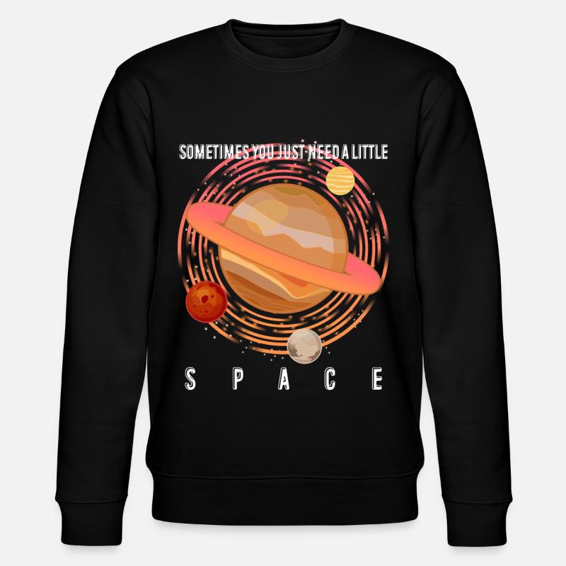 Astronaute de planètes spatiales - Sweat bio CHANGER Stanley/Stella Unisexe - noir