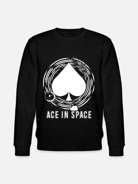 Ace in Space - Stanley/Stella CHANGER Unisex Organic Sweatshirt - black