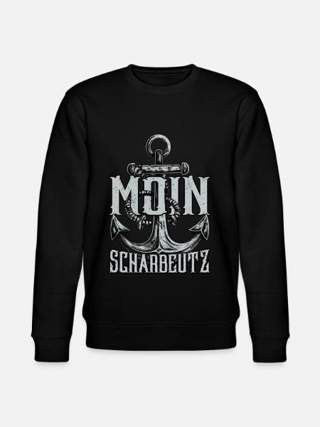 Moin Scharbeutz - Stanley/Stella Unisex Bio-Sweatshirt CHANGER - Schwarz