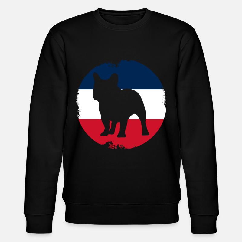 Bouledogue français - Sweat bio CHANGER Stanley/Stella Unisexe - noir
