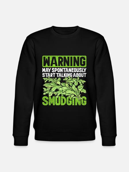 Smudging Apartment Fumigation - Stanley/Stella CHANGER Unisex Organic Sweatshirt - black