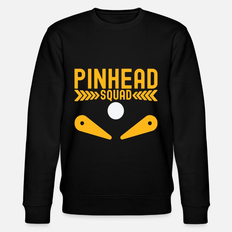 Pinball Flipper - Sweat bio CHANGER Stanley/Stella Unisexe - noir