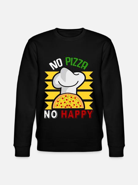 Pizza Restaurant Pizzaria - Stanley/Stella CHANGER Unisex Organic Sweatshirt - black