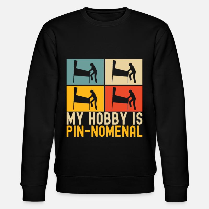 Pinball Flipper - Sweat bio CHANGER Stanley/Stella Unisexe - noir