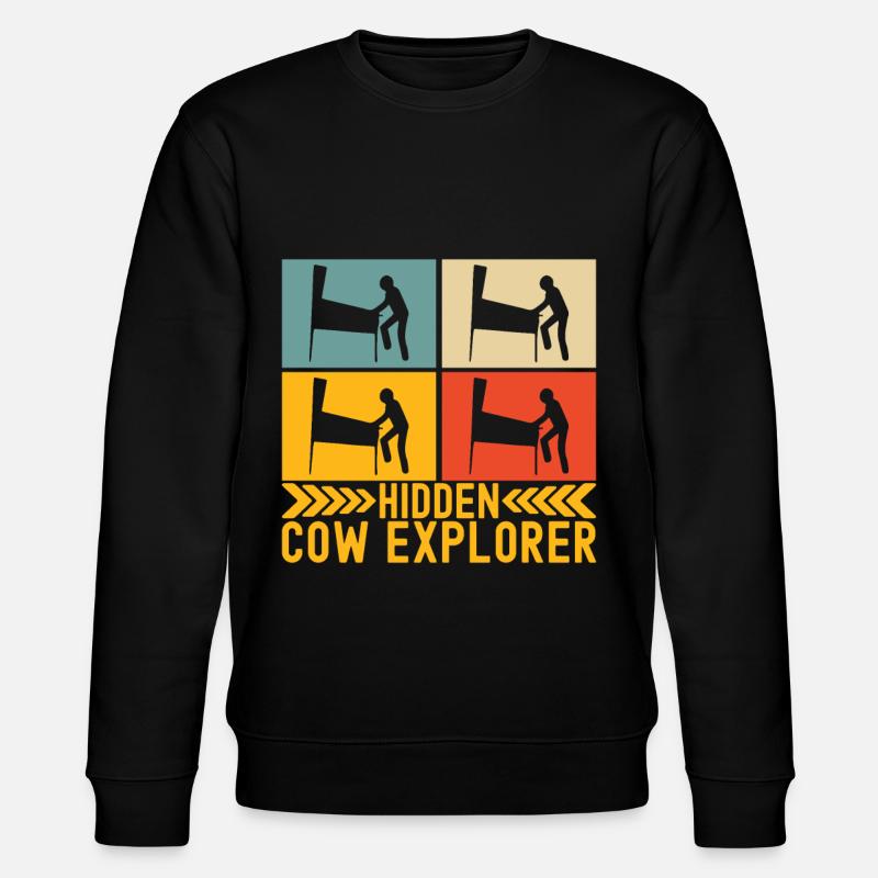 Pinball Flipper - Stanley/Stella CHANGER Unisex Organic Sweatshirt - black
