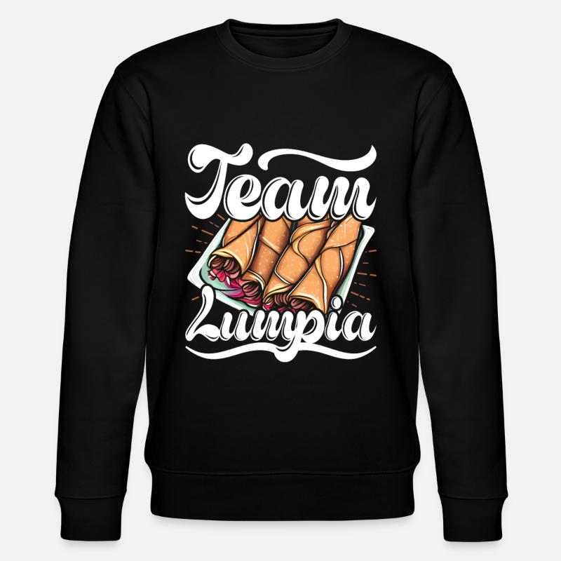 Team Lumpia - Stanley/Stella CHANGER Unisex Organic Sweatshirt - black