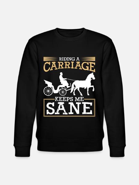 Calèche Cocher Cochers - Sweat bio CHANGER Stanley/Stella Unisexe - noir