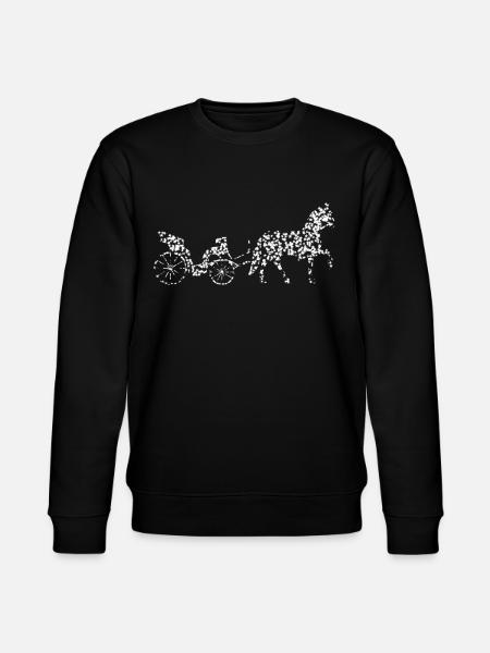 Cocher Calèche Cochers - Sweat bio CHANGER Stanley/Stella Unisexe - noir