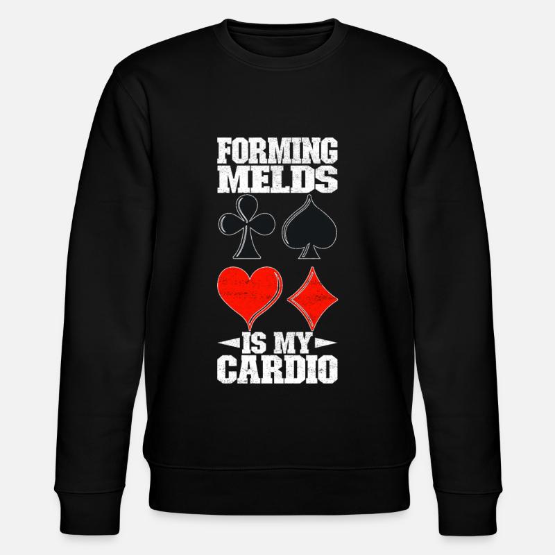 Jumelles Pinochle - Sweat bio CHANGER Stanley/Stella Unisexe - noir