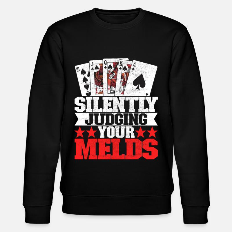 Binocular Pinochle - Stanley/Stella CHANGER Unisex Organic Sweatshirt - black