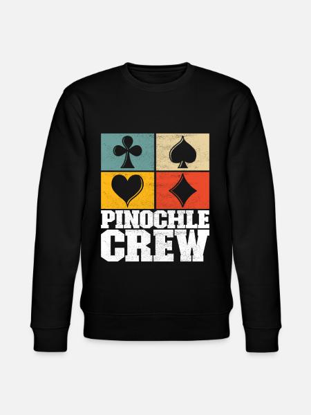 Binocular Pinochle - Stanley/Stella CHANGER Unisex Organic Sweatshirt - black