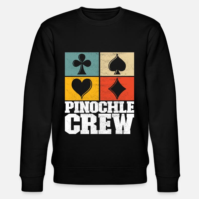 Jumelles Pinochle - Sweat bio CHANGER Stanley/Stella Unisexe - noir