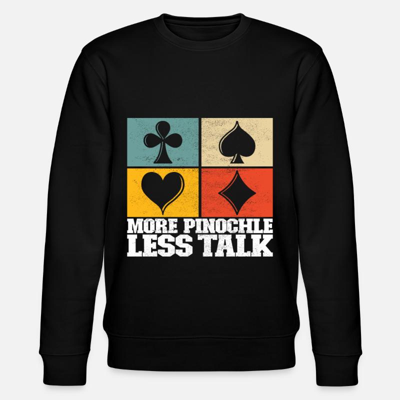 Binocular Pinochle - Stanley/Stella CHANGER Unisex Organic Sweatshirt - black