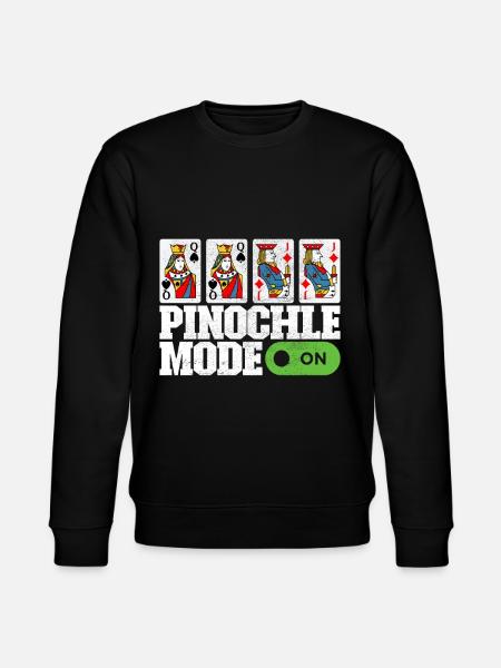 Binocular Pinochle - Stanley/Stella CHANGER Unisex Organic Sweatshirt - black