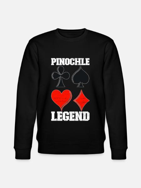 Binocular Pinochle - Stanley/Stella CHANGER Unisex Organic Sweatshirt - black