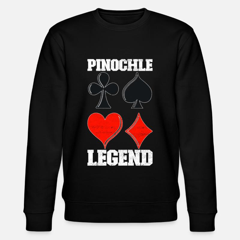Jumelles Pinochle - Sweat bio CHANGER Stanley/Stella Unisexe - noir