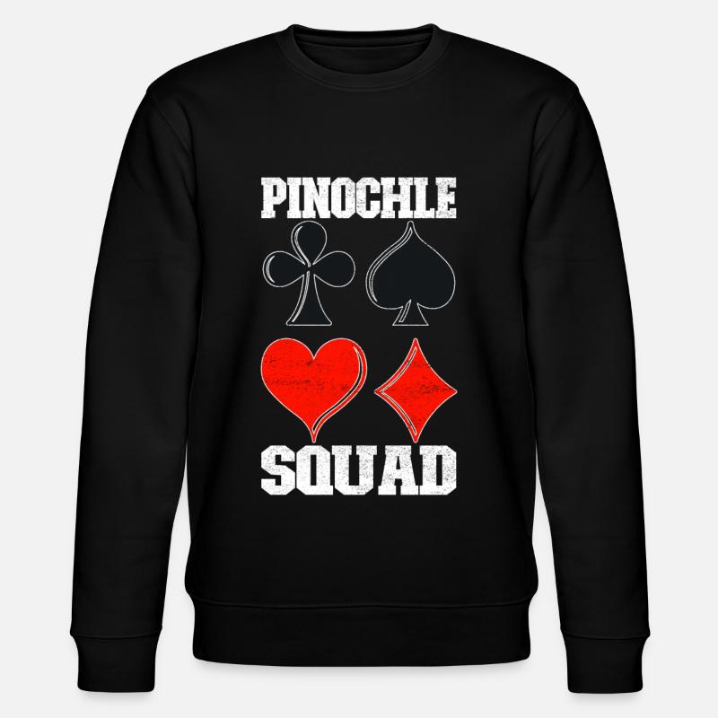 Binocular Pinochle - Stanley/Stella CHANGER Unisex Organic Sweatshirt - black
