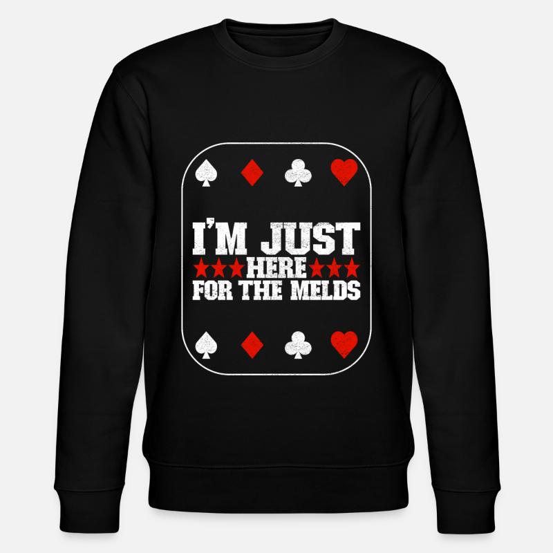 Binocular Pinochle - Stanley/Stella CHANGER Unisex Organic Sweatshirt - black