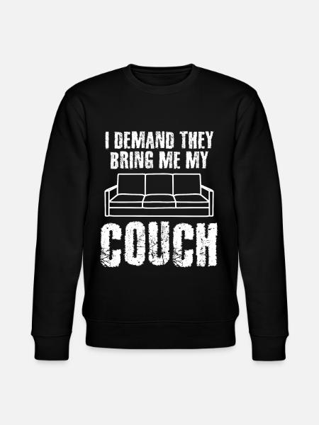 Sofa Couch - Stanley/Stella CHANGER Unisex Organic Sweatshirt - black