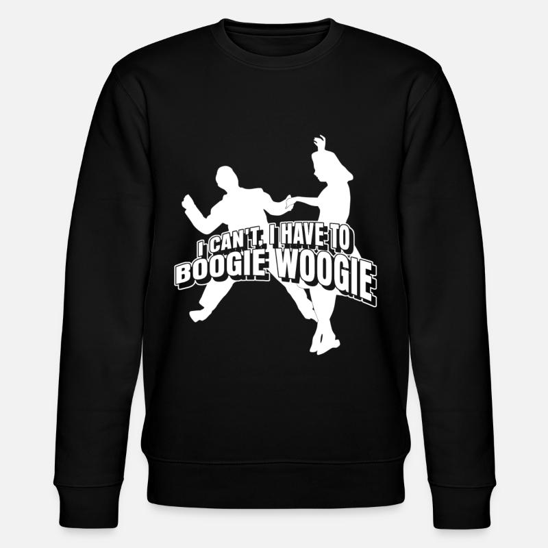 Boogie Woogie Dancing Swing - Stanley/Stella CHANGER Unisex Organic Sweatshirt - black