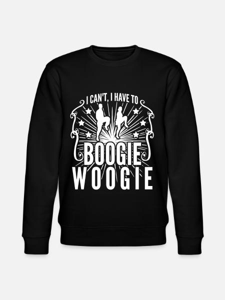 Boogie Woogie Swing Dancing - Stanley/Stella Unisex Bio-Sweatshirt CHANGER  - Schwarz