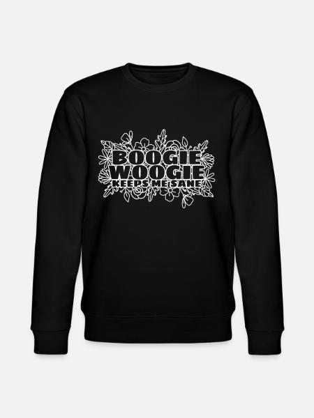 Boogie Woogie Swing Dance Dancing - Stanley/Stella CHANGER Unisex Organic Sweatshirt - black