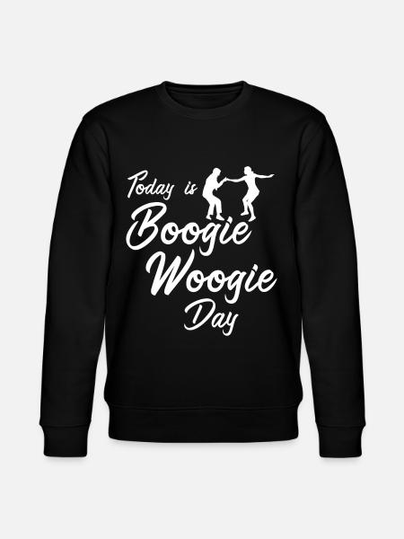 Swing Boogie Woogie Dance Dancing - Stanley/Stella CHANGER Unisex Organic Sweatshirt - black