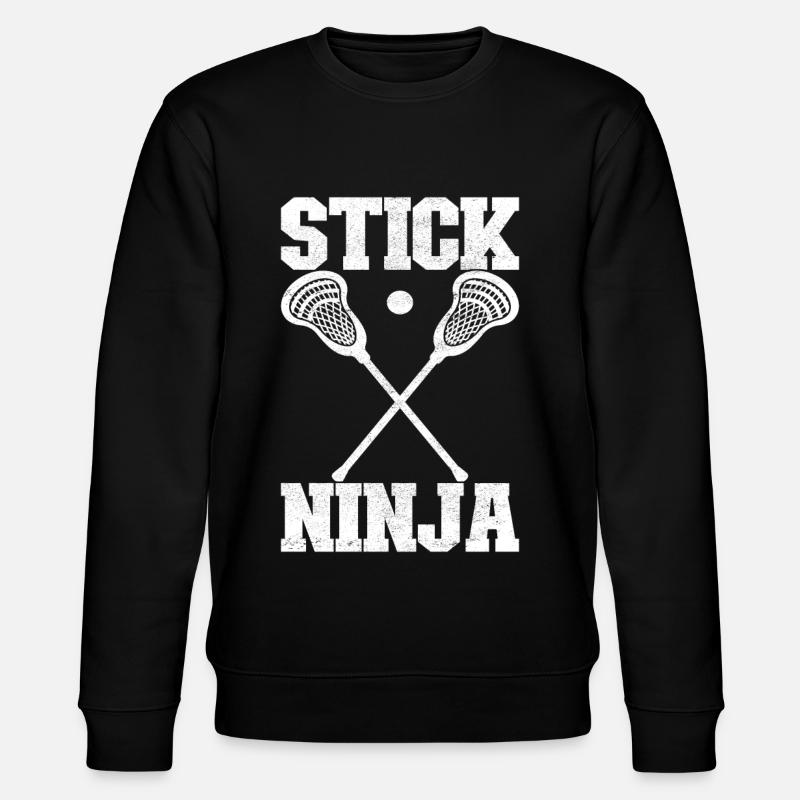 Crosse Joueurs de crosse - Sweat bio CHANGER Stanley/Stella Unisexe - noir