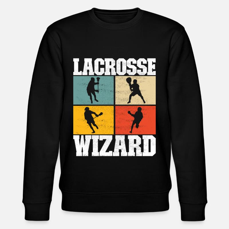 Crosse Joueurs de crosse - Sweat bio CHANGER Stanley/Stella Unisexe - noir