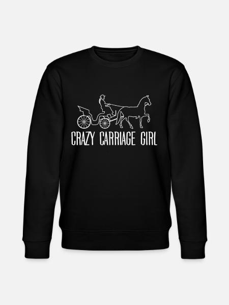 Calèche Fille Cocher - Sweat bio CHANGER Stanley/Stella Unisexe - noir