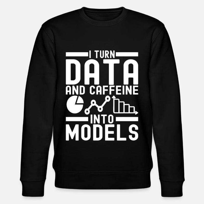 Data Science Data Analyst - Stanley/Stella CHANGER Unisex Organic Sweatshirt - black