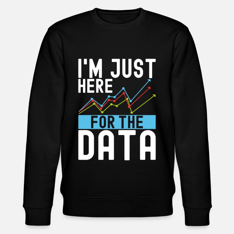 Data Science Datenanalyst - Stanley/Stella Unisex Bio-Sweatshirt CHANGER  - Schwarz