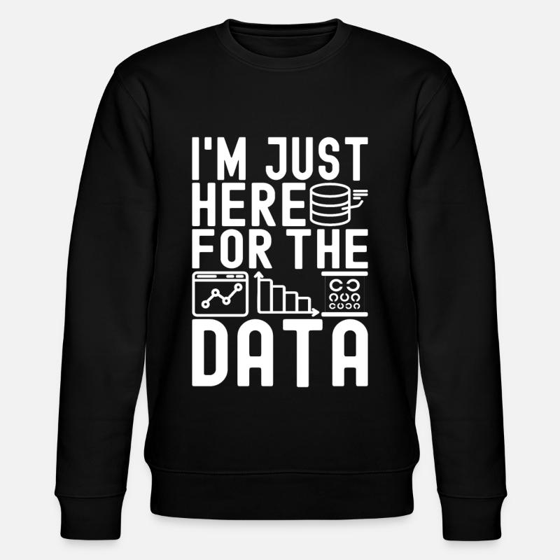 Data Science Data Analyst - Stanley/Stella CHANGER Unisex Organic Sweatshirt - black