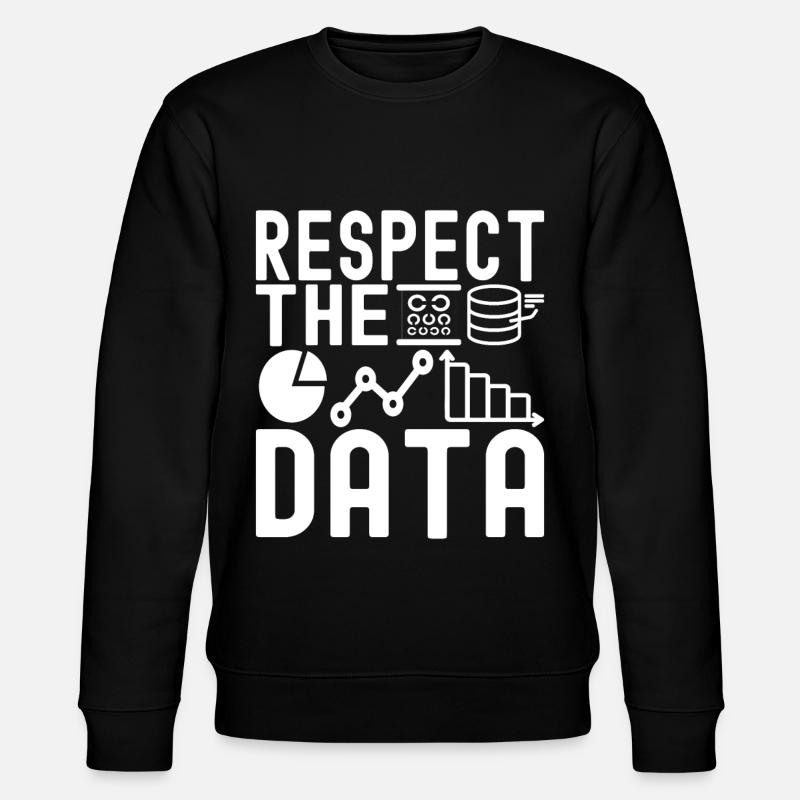 Data Science Datenanalyst - Stanley/Stella Unisex Bio-Sweatshirt CHANGER  - Schwarz