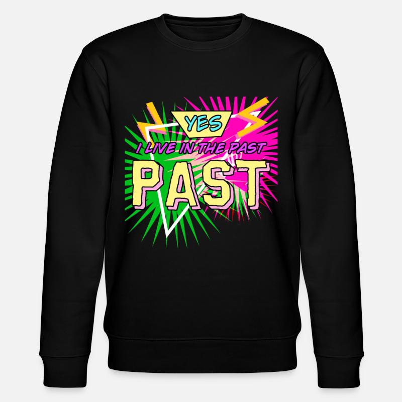1980 Retro 80s Disco - Stanley/Stella Unisex Bio-Sweatshirt CHANGER  - Schwarz