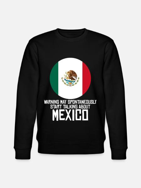 Mexico Flag Mexicans Mexican - Stanley/Stella CHANGER Unisex Organic Sweatshirt - black