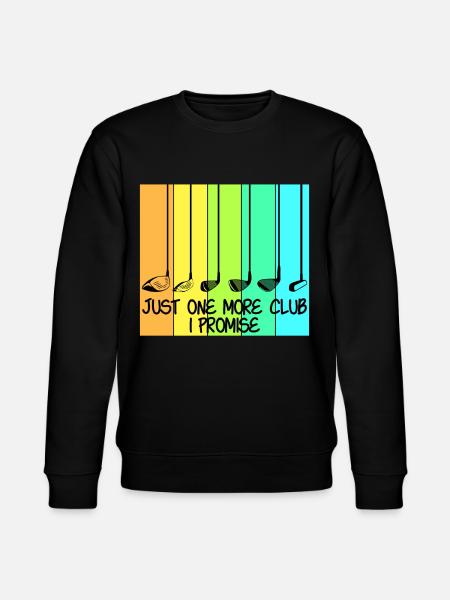 Golf Club Golf Players - Stanley/Stella CHANGER Unisex Organic Sweatshirt - black