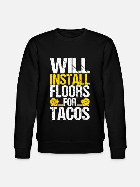 Tiler Floor Layer - Stanley/Stella CHANGER Unisex Organic Sweatshirt - black