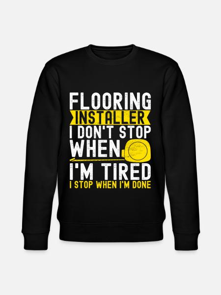 liesenleger floor layer - Stanley/Stella CHANGER Unisex Organic Sweatshirt - black