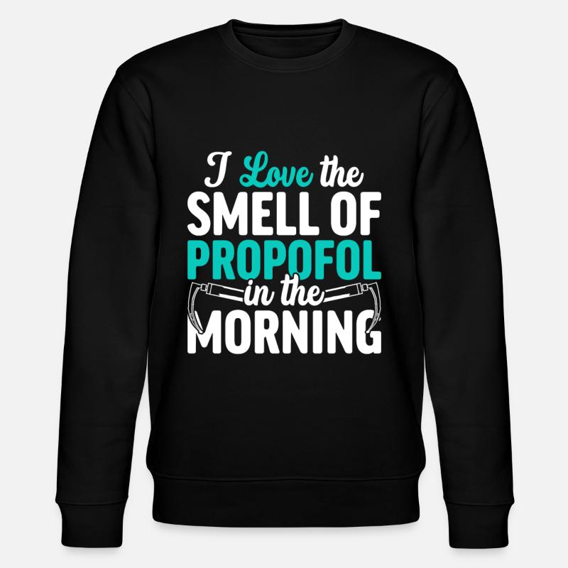 Anesthesiology Anesthesiologist - Stanley/Stella CHANGER Unisex Organic Sweatshirt - black