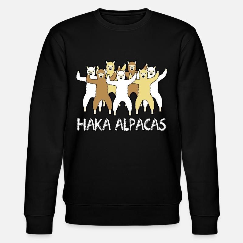 Alpagas Haka - Sweat bio CHANGER Stanley/Stella Unisexe - noir
