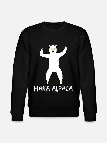 Haka Alpaga - Sweat bio CHANGER Stanley/Stella Unisexe - noir