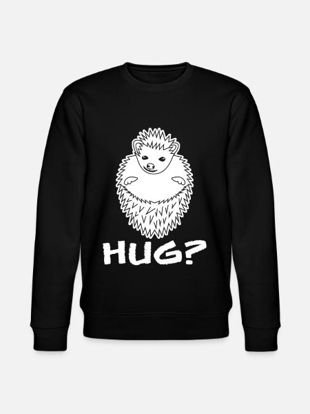Hérisson Hug Hugger Hérissons - Sweat bio CHANGER Stanley/Stella Unisexe - noir