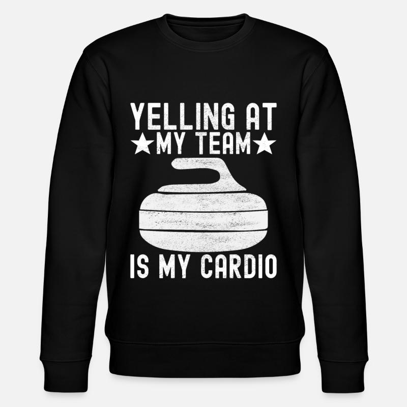 Joueurs de curling - Sweat bio CHANGER Stanley/Stella Unisexe - noir